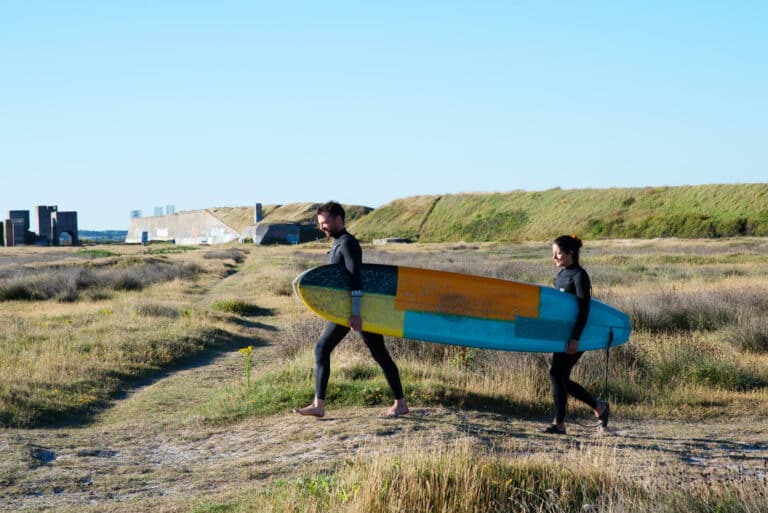 surfer à Treguennec